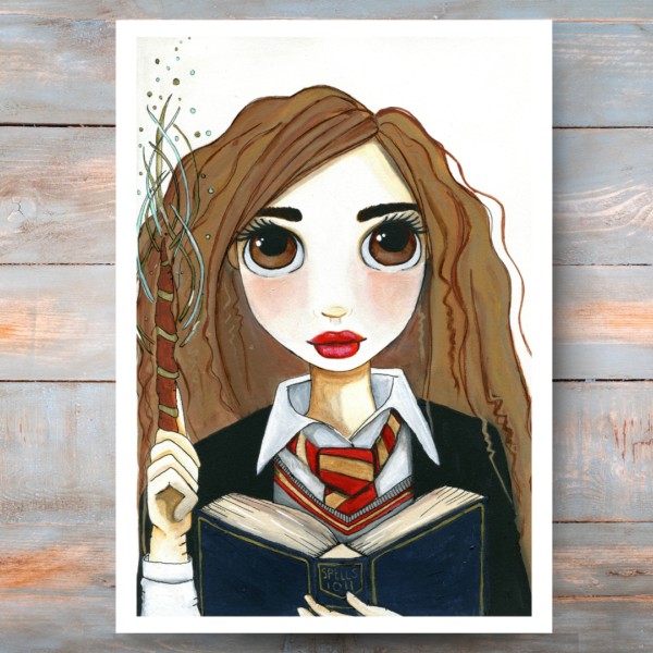 HERMIONE GRANGER (art print) - Image 2