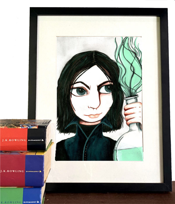 PROFESSOR SNAPE - original painting