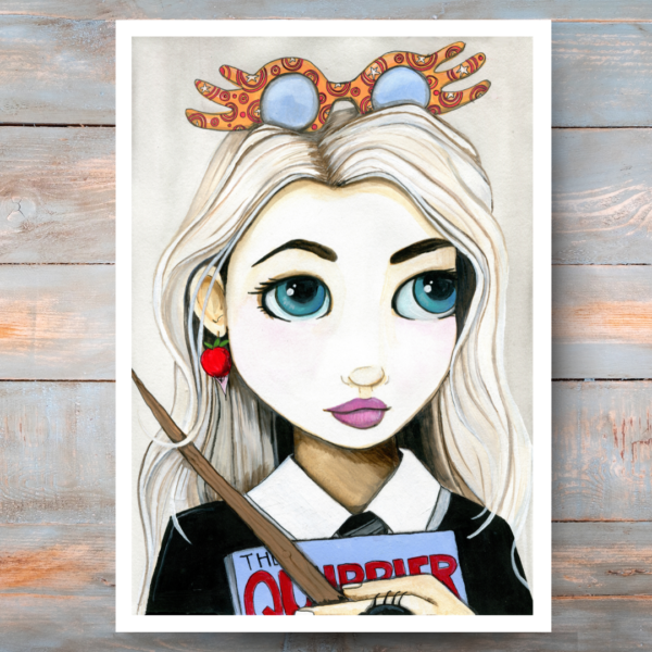 LUNA LOVEGOOD (art print) - Image 2