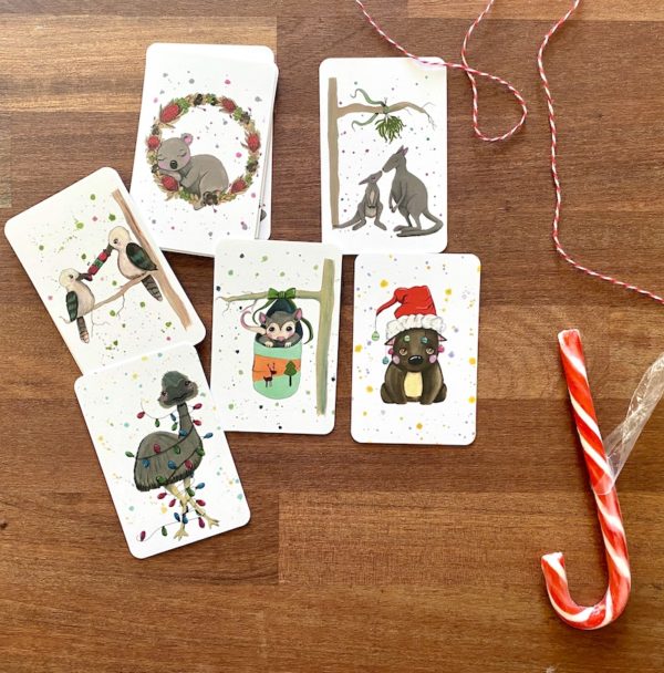 Australian Themed Christmas Gift Tags