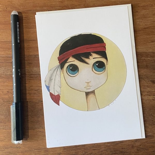 Be Bold - greeting card