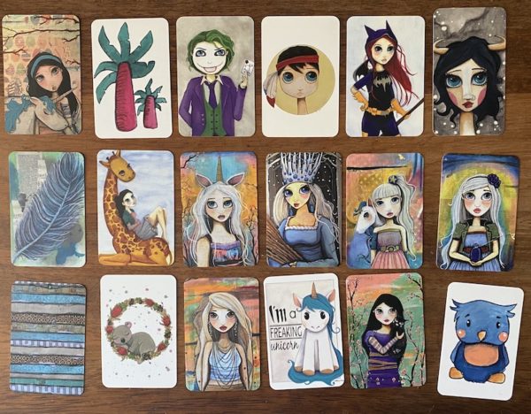 Random Set of LilliBean Art Gift Tags