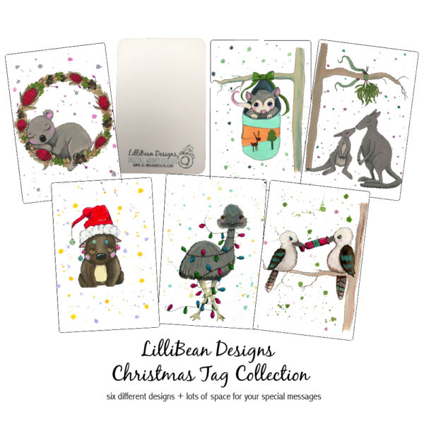 Australian Themed Christmas Gift Tags - Image 2