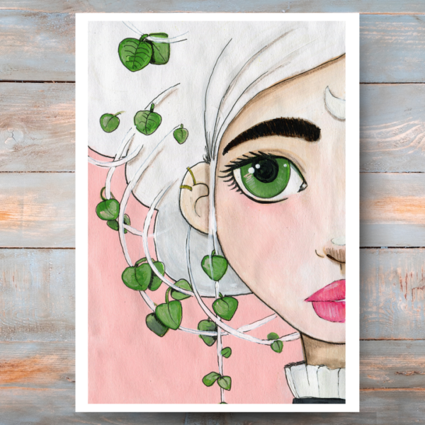 CHAIN OF HEARTS (art print)