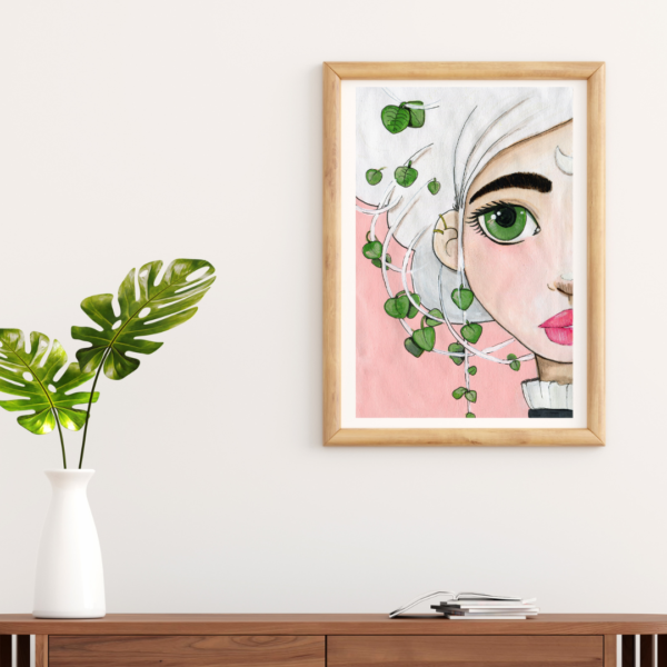 CHAIN OF HEARTS (art print) - Image 2