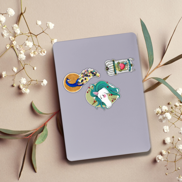 SET OF THREE STICKERS - Image 2