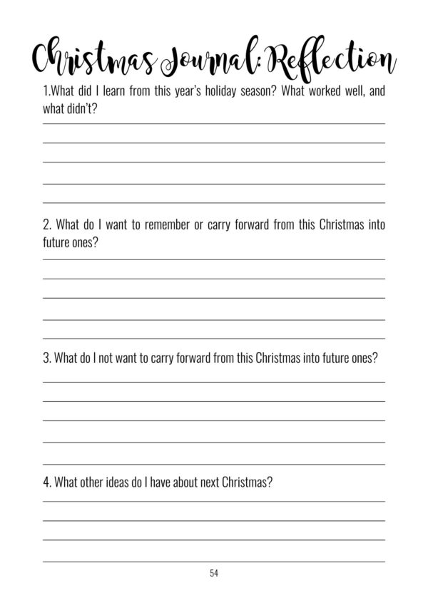 LILLIBEANS CHRISTMAS PLANNER (DOWNLOAD) - Image 3