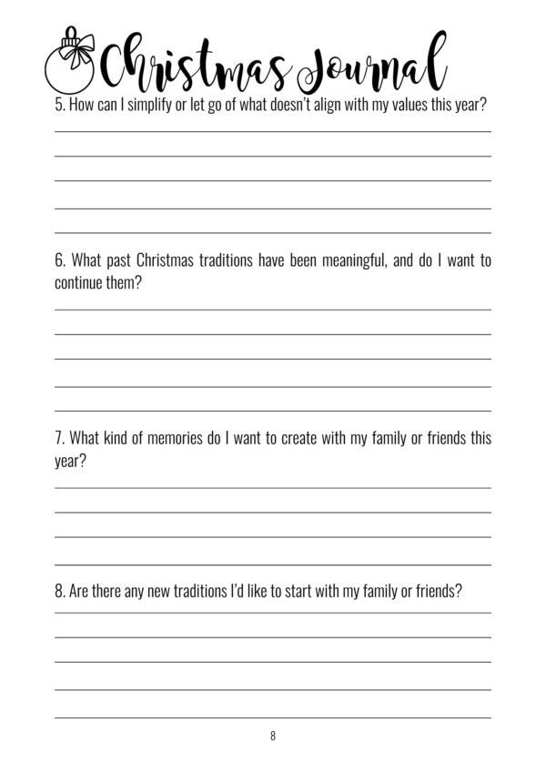 LILLIBEANS CHRISTMAS PLANNER (DOWNLOAD) - Image 6