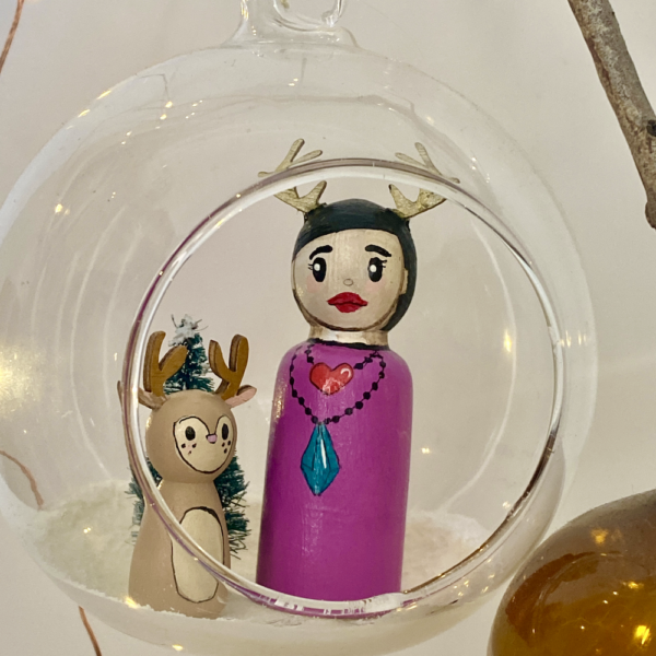 Wee Beastie Christmas Bauble v8