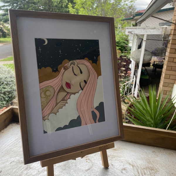 PLEASE DON'T WAKE ME FROM MY DREAMS - original painting