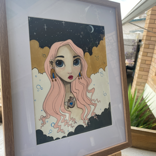 GIFT FROM THE GUIDES - original painting - Image 3