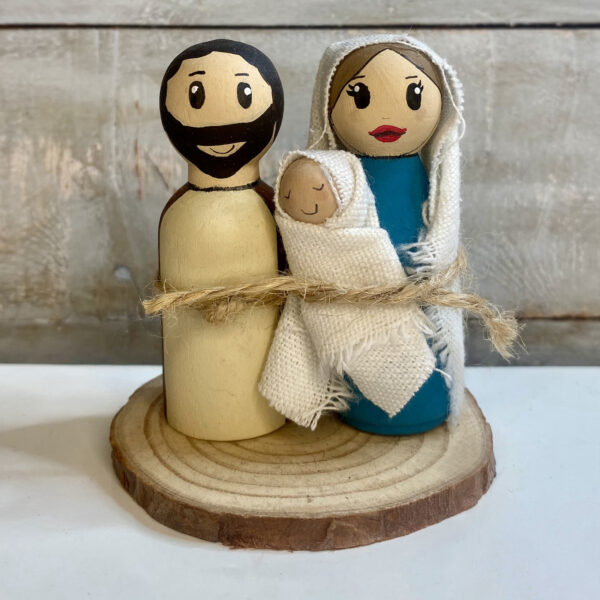Wee Beastie Nativity Dolls