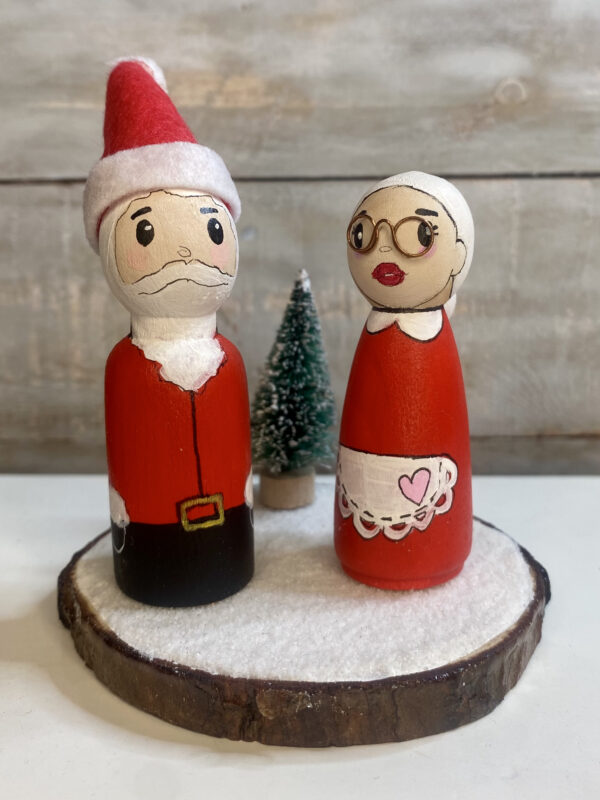 MR AND MRS CLAUS WEE BEASTIES