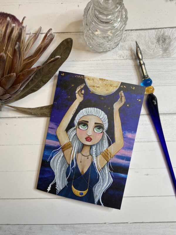SELENE (greeting card)