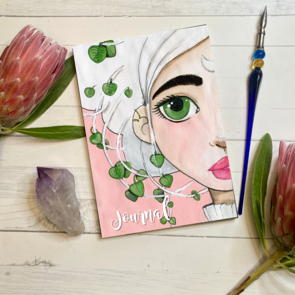 Lined Journal - CHAIN OF HEARTS