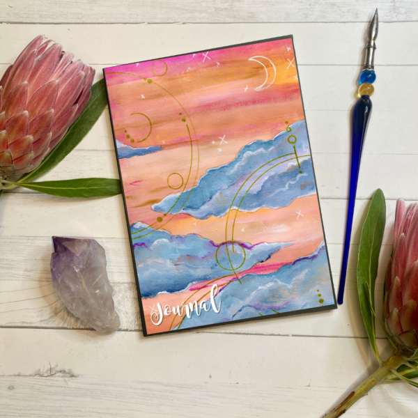 Dot Grid Journal - MOON RISE