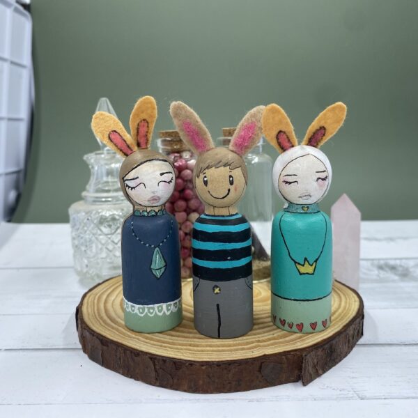 BUNNY BEASTIES SET OF THREE