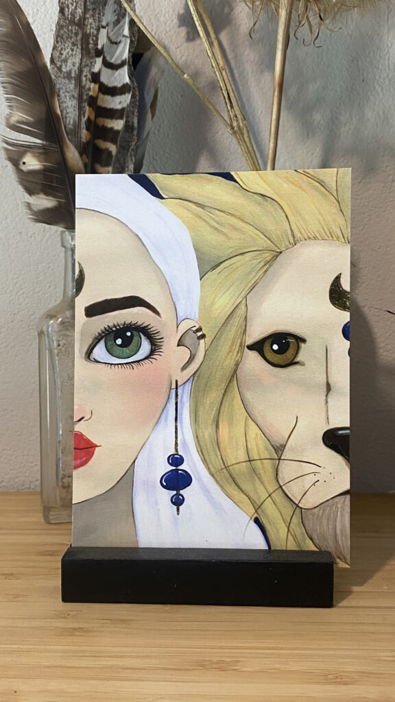 ART CARD - COURAGE