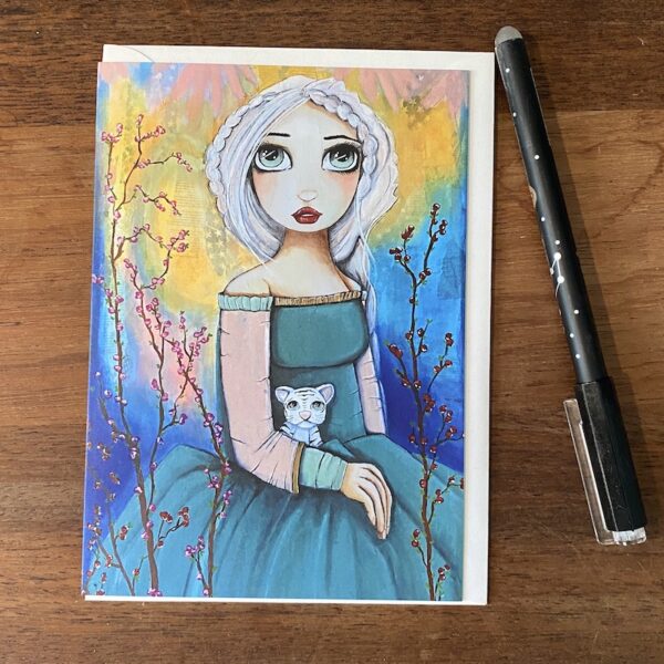SHELTERED (greeting card)