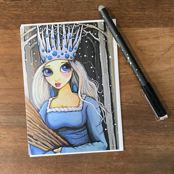 THE WINTER PRINCESS (greeting card)