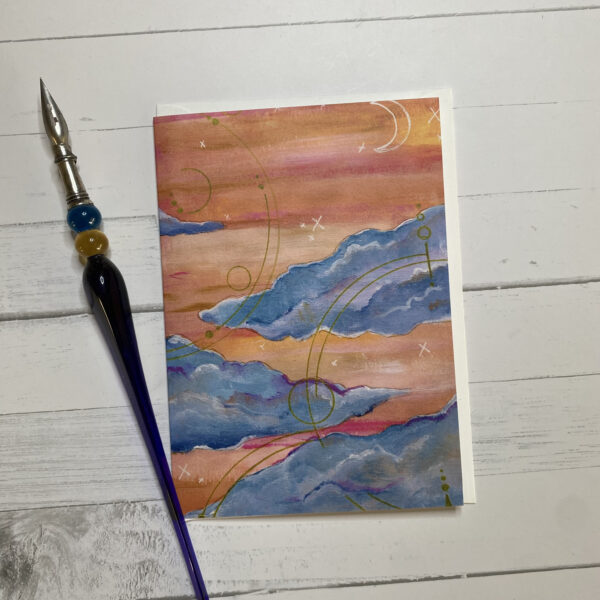 MOON RISE (greeting card)