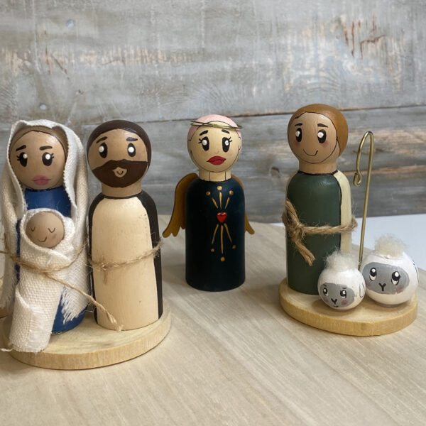 Wee Beastie Nativity Dolls - Image 4