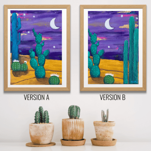 DESERT MOON (art print) - Image 2