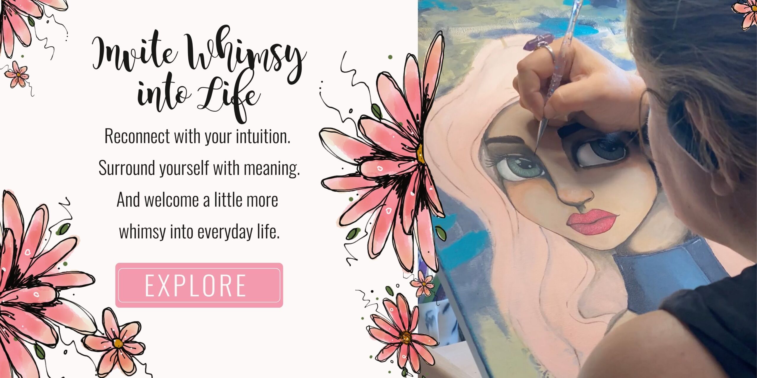 Whimsy Indesign | LILLIBEAN DESIGNS Whimsical Original Art & Small Collectables ...